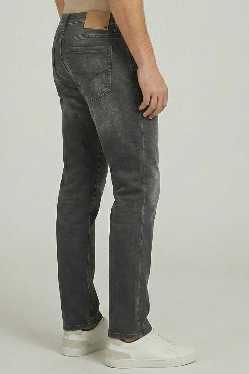 Men Denim Pants - Black