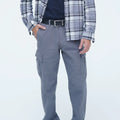 Men Cargo Pants - Grey