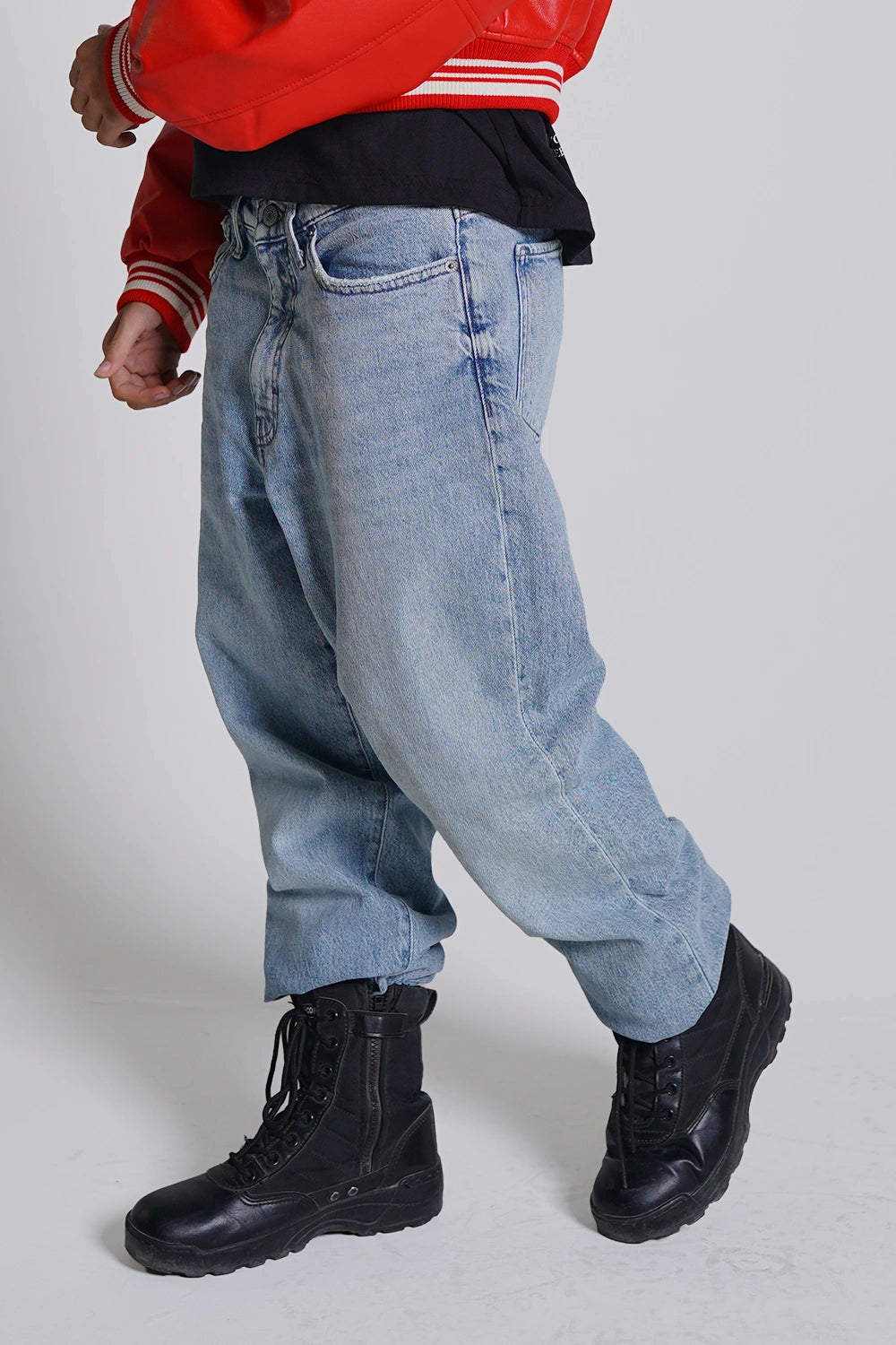 Women Denim Straight Fit Pants - Blue